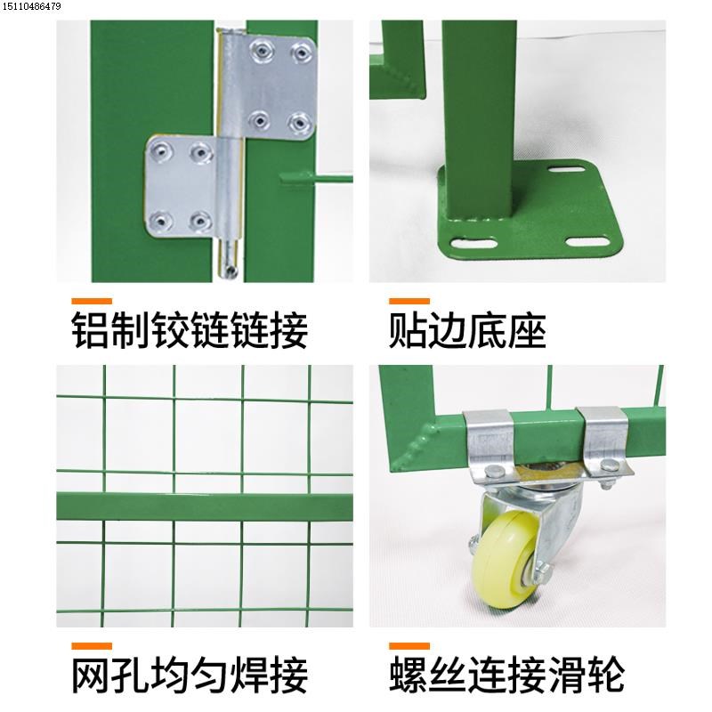 车间隔离网门铁丝网围栏果园院子栏易门养殖栅仓门加厚简库护栏门