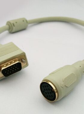VGA线工程穿管5米10米15米20米25米30米40米50米显示器连接线