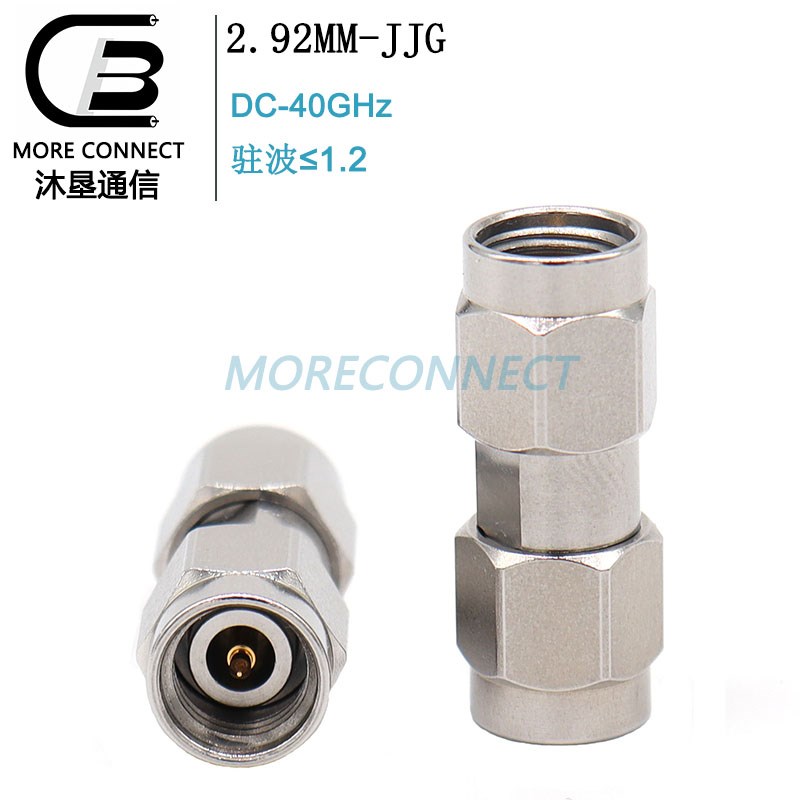 2.92MM转2K92射频连接器2.92-JJ-J.-KKG公测公转母不锈钢转试接头