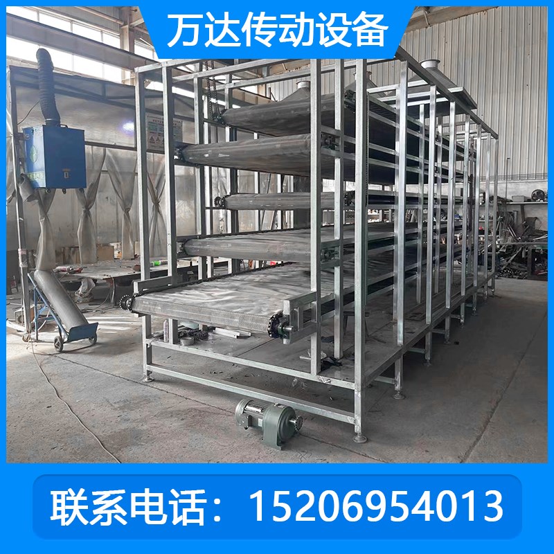 不锈钢网链流水线输送带传送带多层输送机冷却烘干不锈钢传送带厂