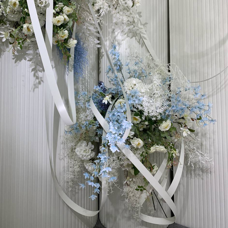 婚庆道具PVC百变置型条塑料彩带线条婚礼现场布造背台舞景装饰品