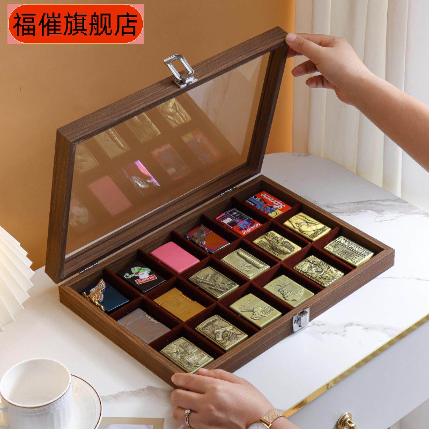 打火机专用防风收纳展示盒｜透明