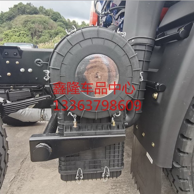 适配自卸车重汽豪曼H3 东风华神DV5空滤总成滤芯外壳方盖侧盖配件