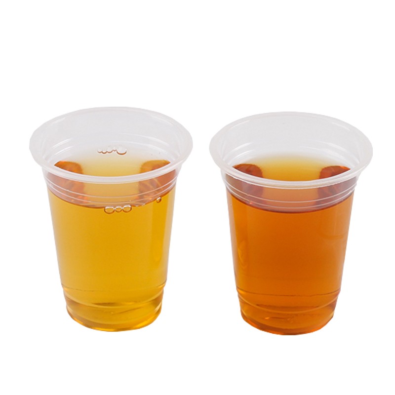 一次性杯子塑料杯航空杯塑料水杯整箱280ml加厚塑胶透明杯饮水杯