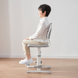 育才儿童学习椅子小学生写作业可升降写字椅家用矫正坐姿靠背座椅