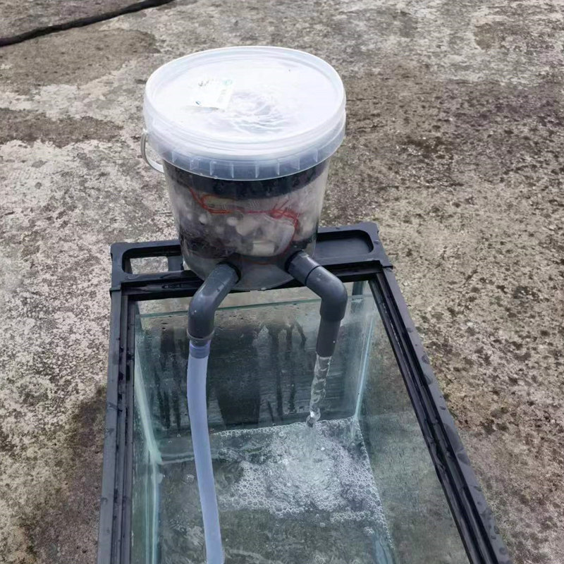 康卿室内小鱼池过滤器生化过滤桶外置净化水过滤设备乌龟缸滤水桶