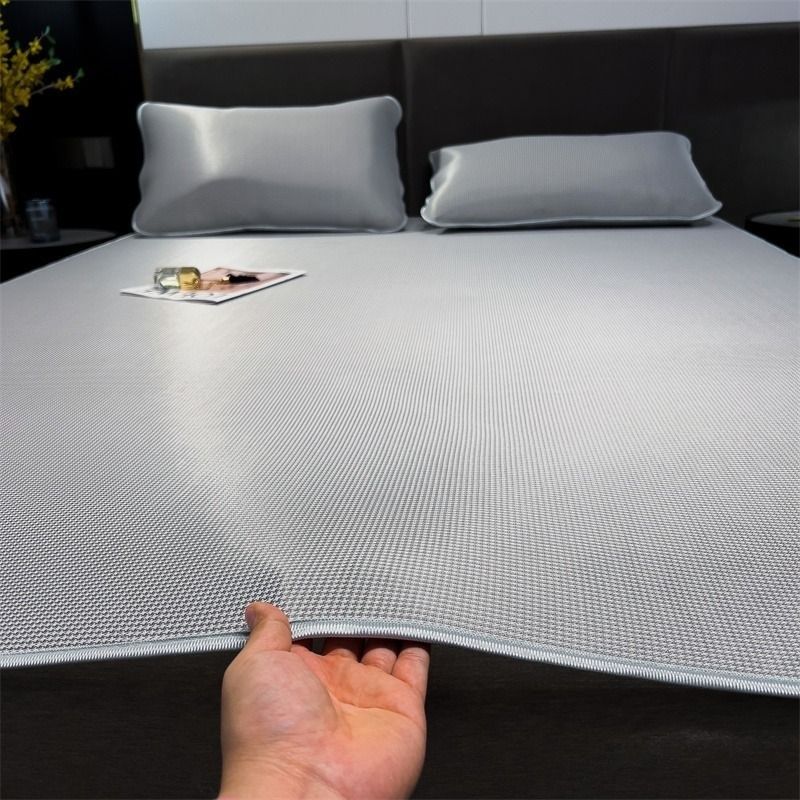 夏天冰丝凉席2024新款藤席垫可水洗竹席软席子学生宿舍单人空调席,床上用品,凉席/草席/麻席,淘宝优惠券,粉丝福利购,淘宝优惠卷