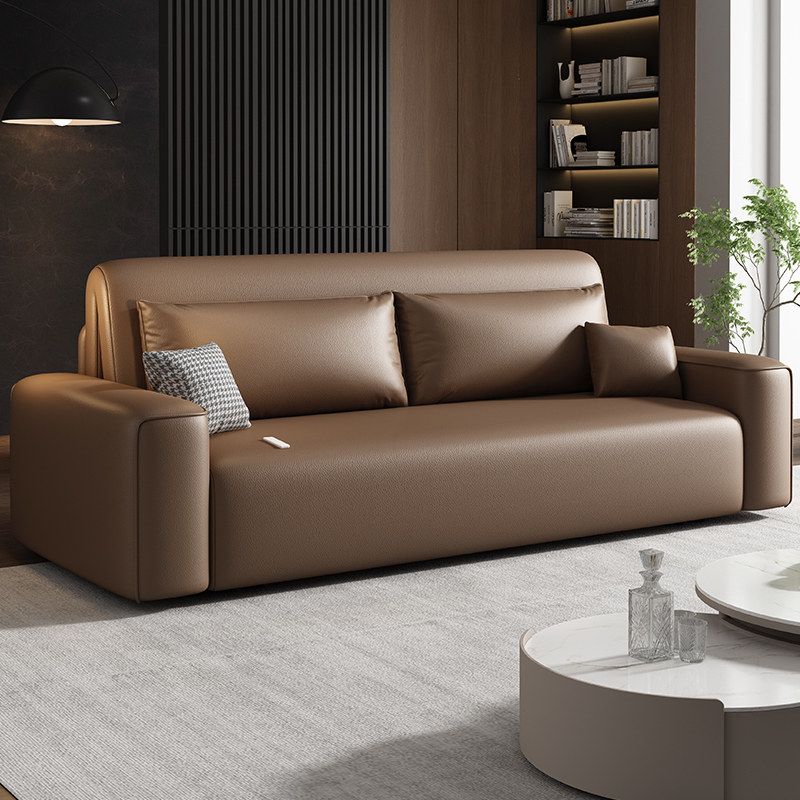 智能电动沙发床两用多功能客厅小户型全自动遥控单双人可折叠沙发