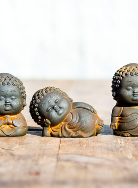 新中式禅意摆件小如来佛像摆件