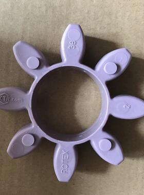 ROTEX48外径105联轴器减震缓冲垫子八角弹性体8瓣梅花圈内51胶块