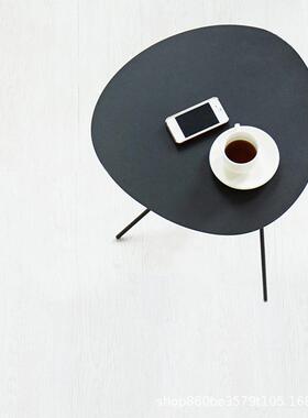 造心家具|简约现代沙发咖啡桌北欧异形创意金属边几SideTable