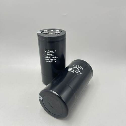 原装现货 U-CON UGF5A 400V8200UF 77x155mm 螺脚铝电解电容