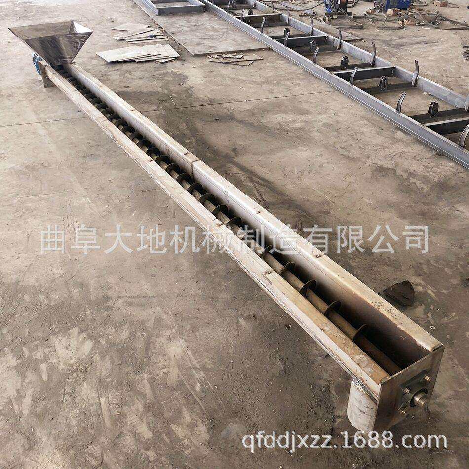 316L不锈钢U型螺旋输送机 有计量装置螺旋输送机 螺旋输送机价格