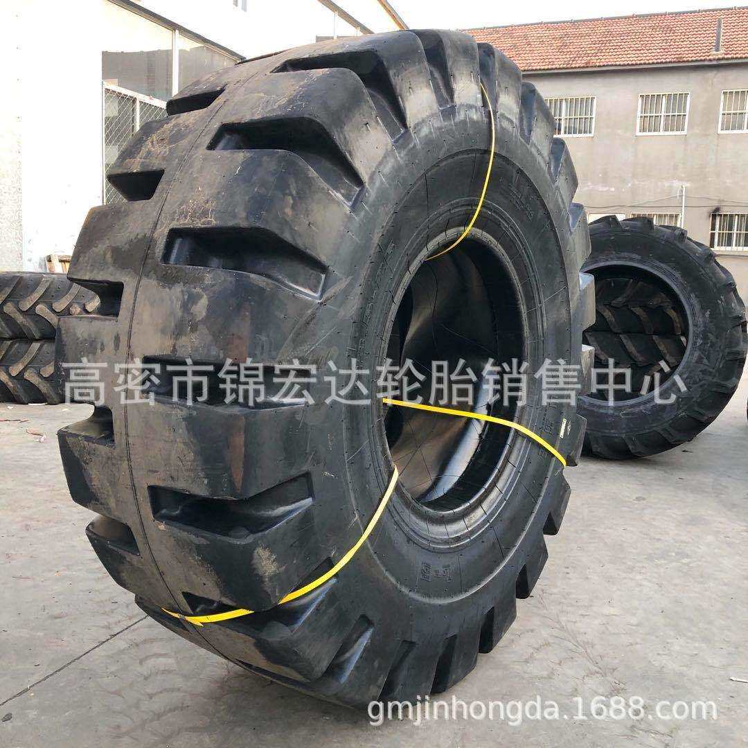 厦工柳工17.5-25 23.5-25装载机实心半实心轮胎适合玻璃厂钉子厂