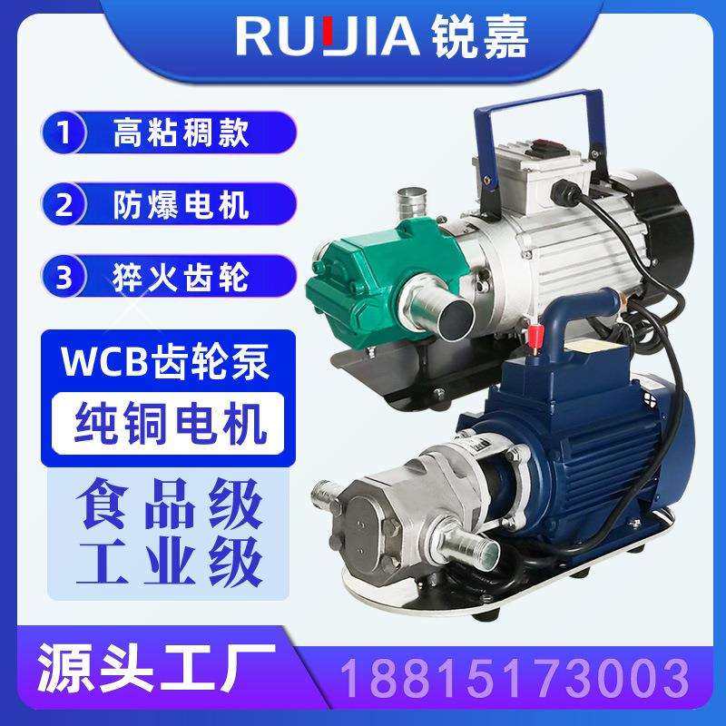 WCB齿轮泵液压不锈钢高粘度食用油机油柴油防爆电动自吸机油泵,模玩/动漫/周边/娃圈三坑/桌游,模型制作工具/辅料耗材,淘宝优惠券,粉丝福利购,淘宝优惠卷