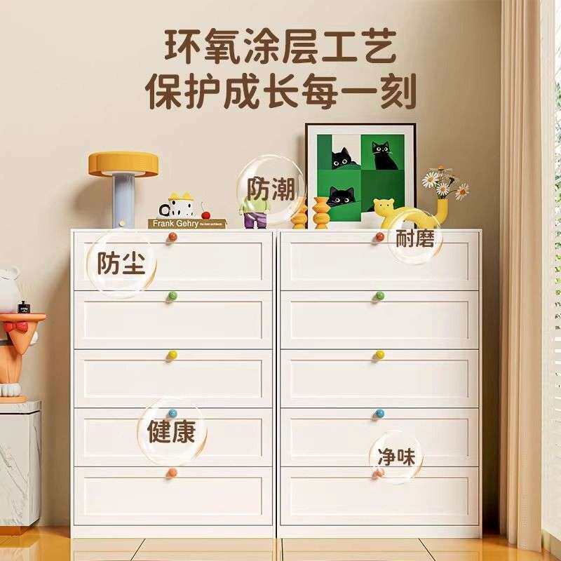 现代简约风格金属储物斗柜多功能铁艺卧室收纳床头柜工厂一件