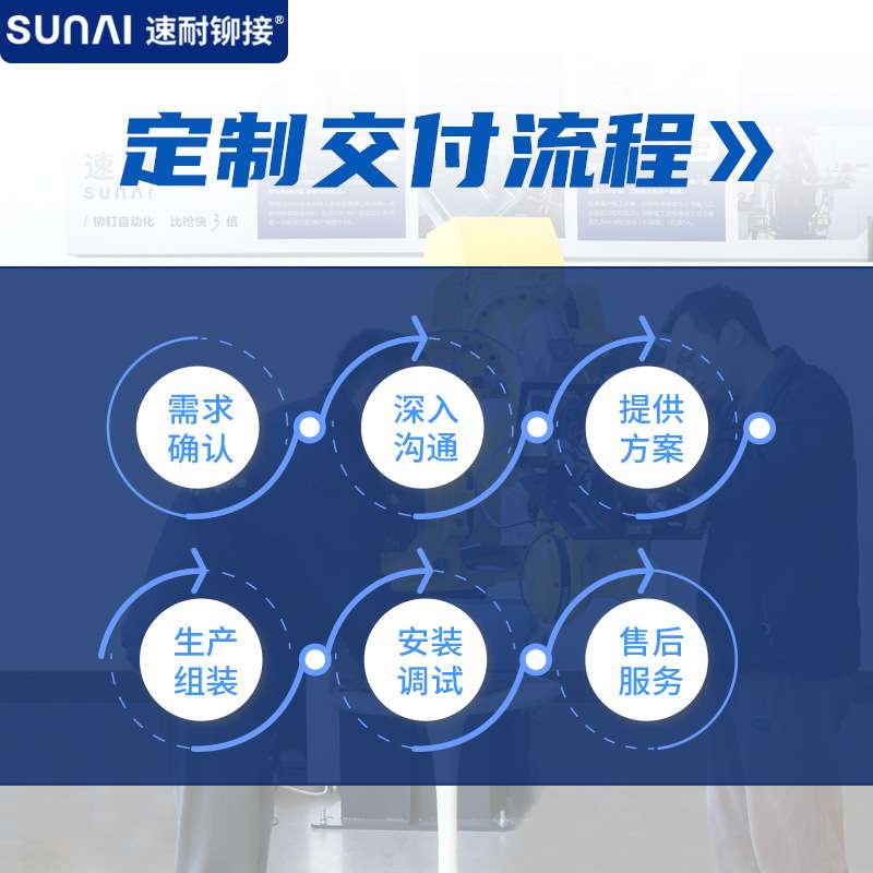 速耐定点取料拉铆机专用位移过程监控铆螺母拉铆自动化铆螺母专机