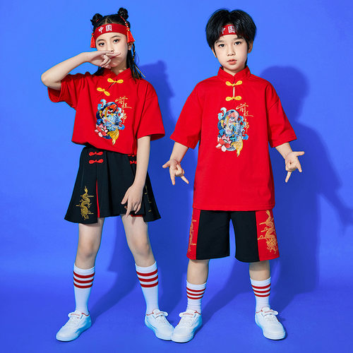 2026新款六一儿童节演出服中国范小学生表演服装幼儿园舞蹈诗歌朗