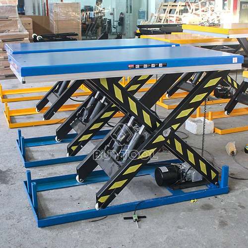 直供固定式剪叉升降平台 碳钢材质 小型电动升降平台液压升降机