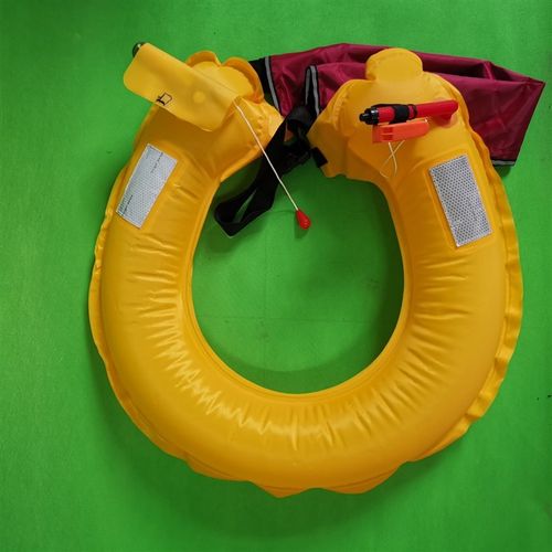 腰带式充气救生衣折叠救生圈车载救生圈落水自动充气气胀式救生圈