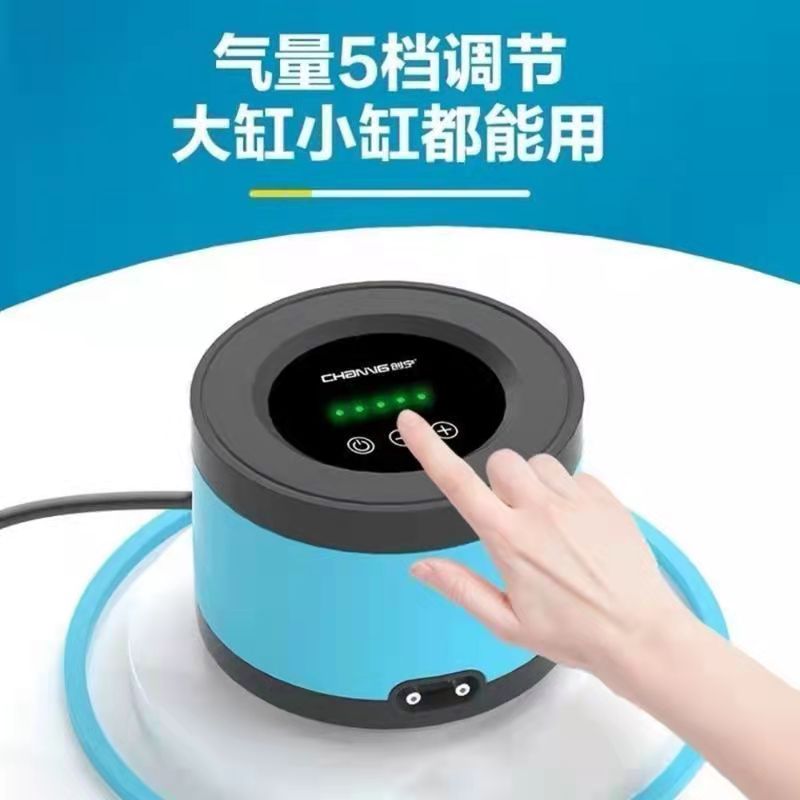 卖鱼用充氧泵鱼缸氧气泵超静音养型家用增氧泵小鱼打氧增氧机