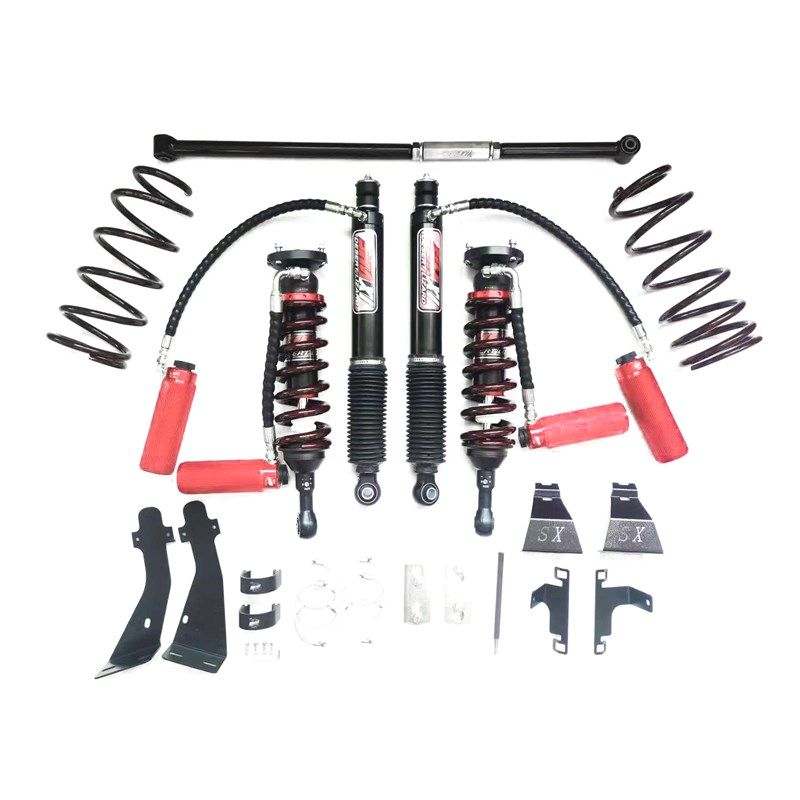 霸道LC120普拉多LC150酷路泽FJ黑曼巴科曼沙蜥氮气升高2寸减震器
