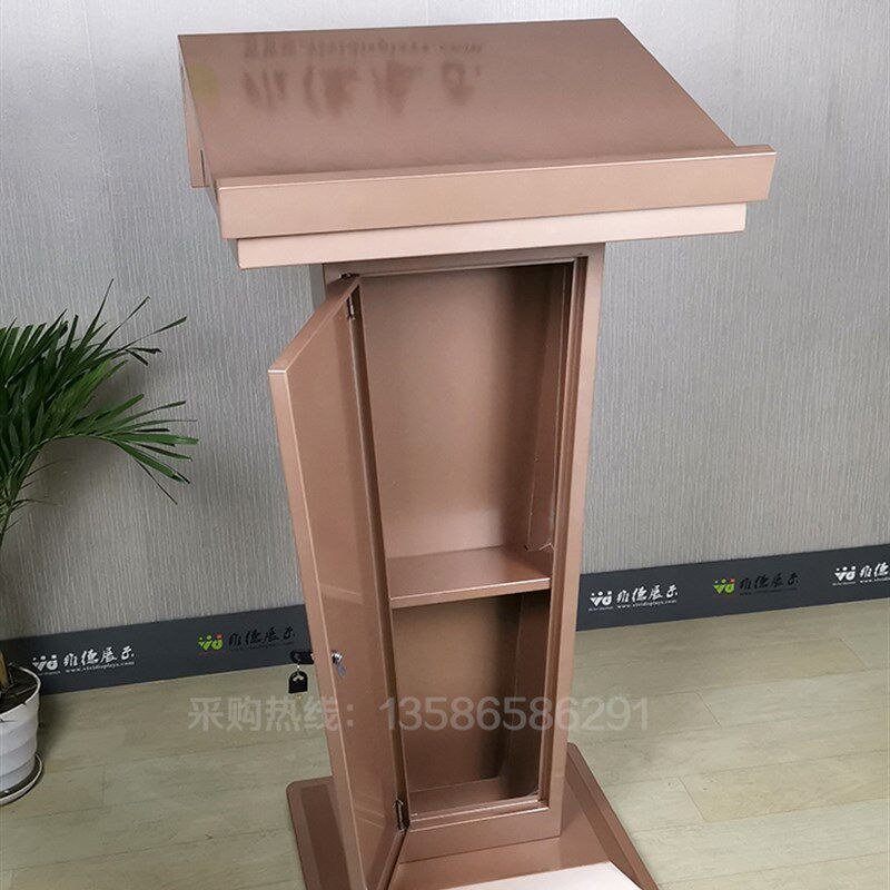 接待咨询台-房地产售楼处部楼盘4S店展厅接待咨询-演讲台-定订做