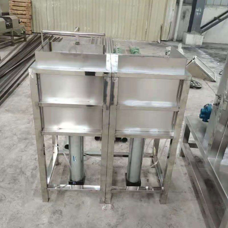 冲浆豆腐成型机嫩豆腐冲浆桶气动铲水豆腐机不锈钢豆制品工具质保