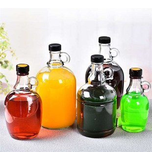 泡酒新款装杨梅酒瓶子10斤家用自酿酒坛罐子密封玻璃空加州瓶容器