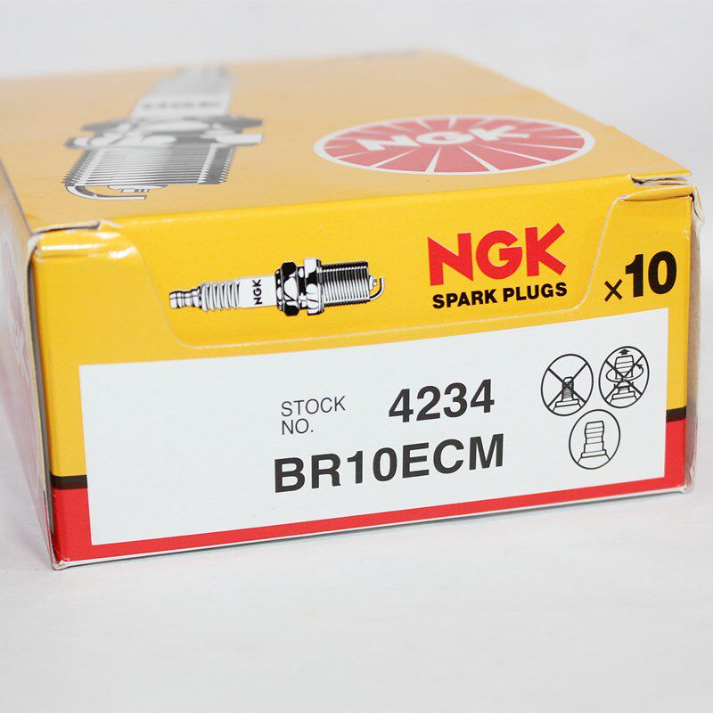 NGK两冲程火花塞BR8ECM BR9ECM BR10ECM适用胡斯瓦那KTM开禧250