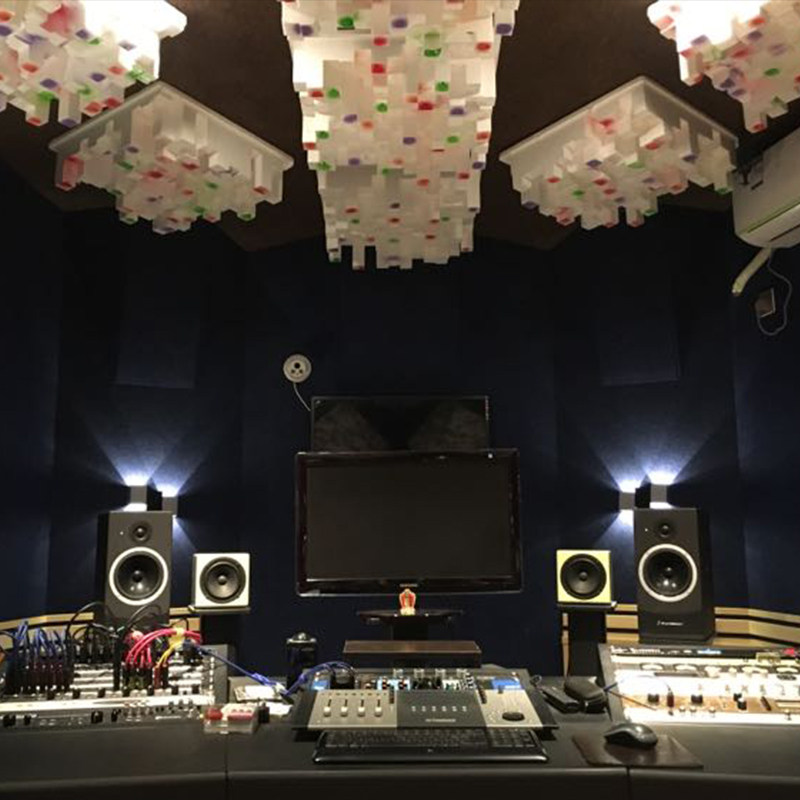 音二2d二次余数扩散板响维泡沫扩散板影院录音棚声学3音吸音扩D板