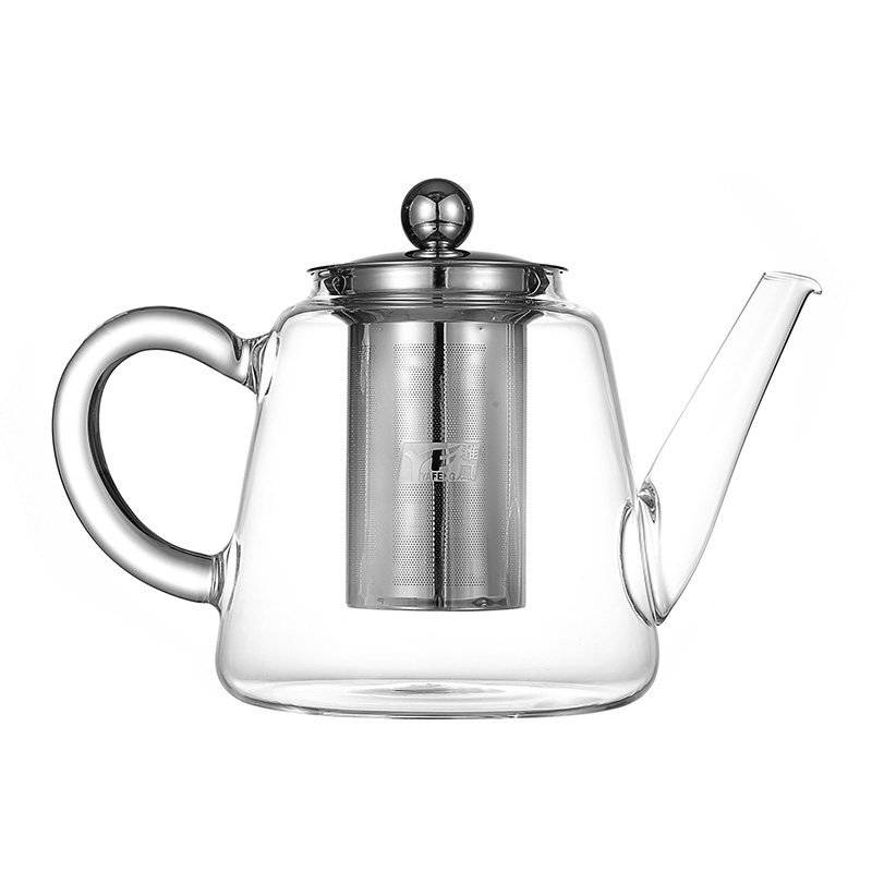 雅风耐高温玻璃茶壶普洱茶泡茶壶电陶炉直火单壶家用大容量花茶壶