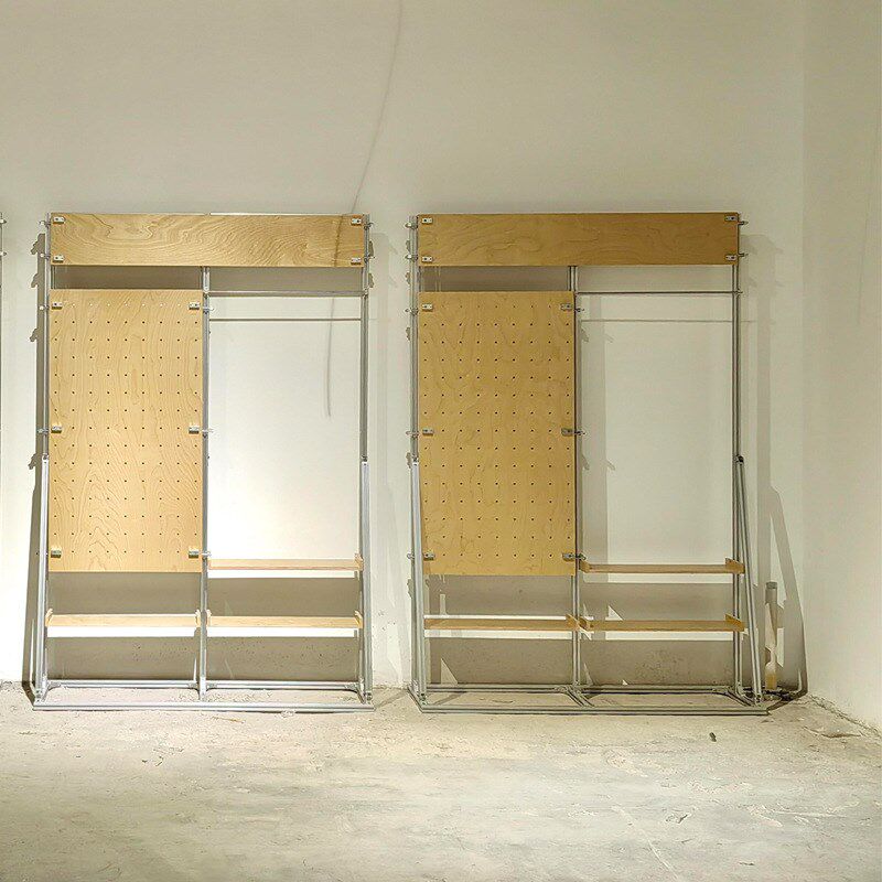 饰品柜小示台铝型材中岛货架洞洞板装饰展示示展饰品店挂件展架柜