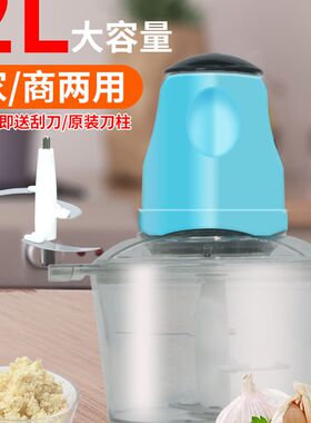 晨昊绞肉机家用电动不锈钢多功能小型打肉馅碎菜搅拌辅食机料理机
