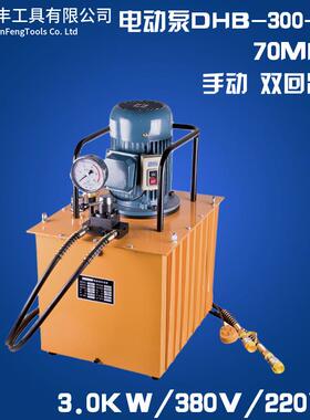 DHB300-S2电动液压泵不带电磁阀液压泵站油压机双回路液压机