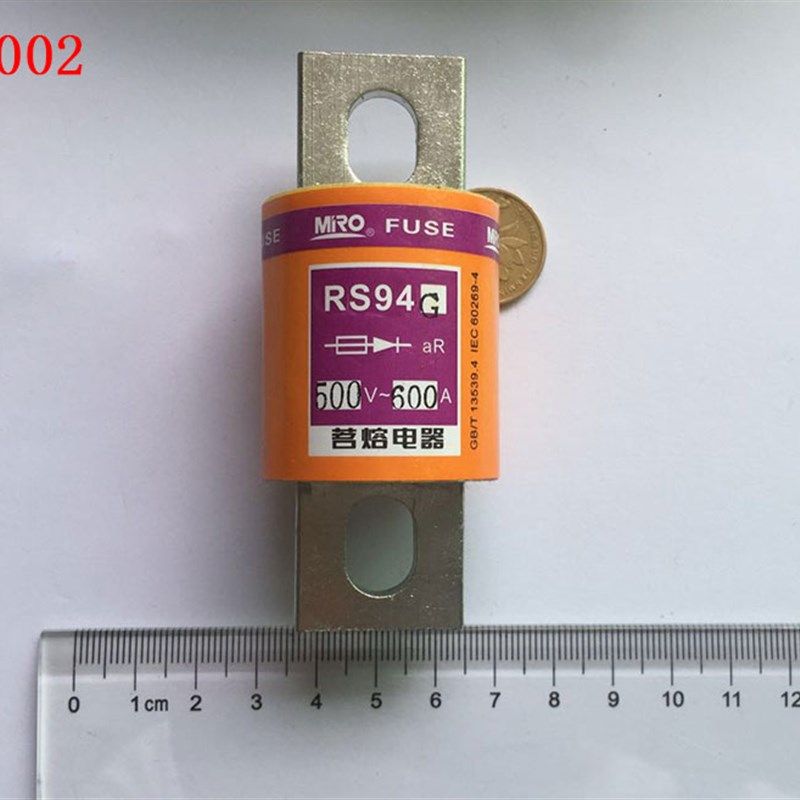 MR熔茗熔RS94G快速O断器保险管100A160A200A250A3000400A60AA