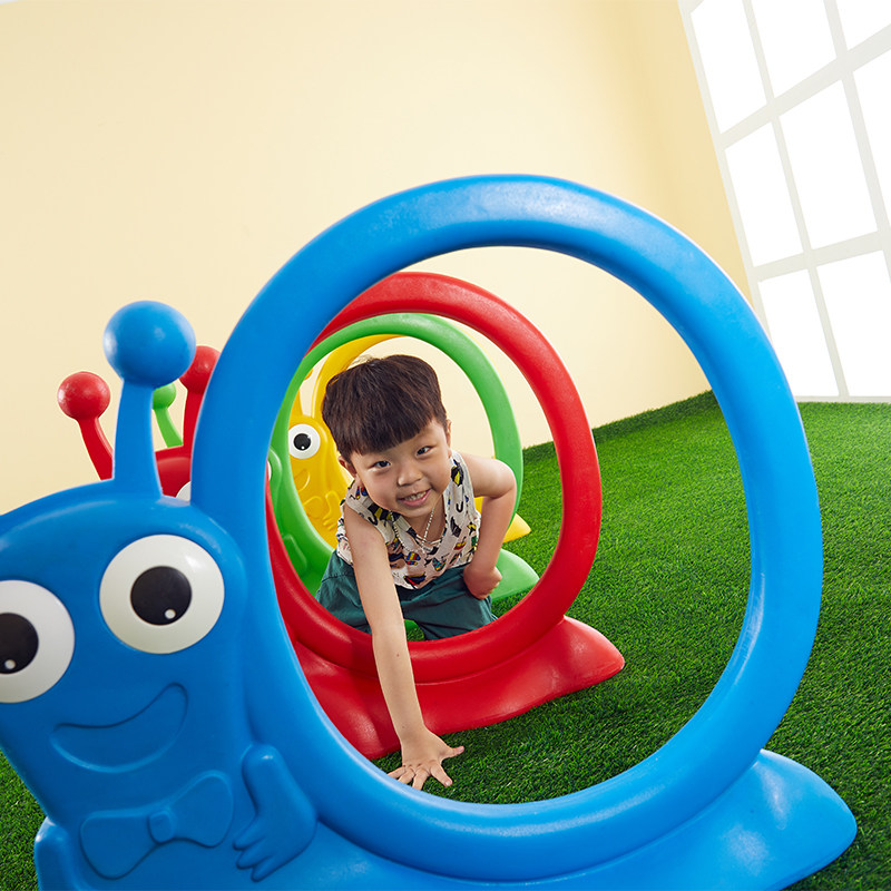 幼儿圈户门钻园儿童体能训练器材加厚动物大钻洞拱外室外爬行隧道