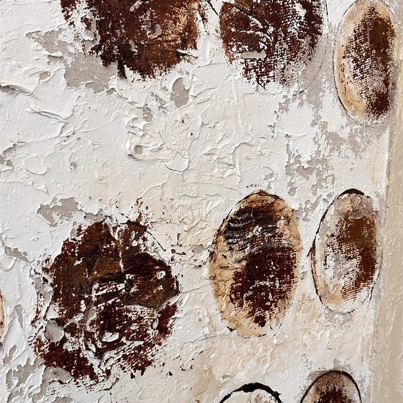 木吉手绘客厅装饰画感象肌理抽沙级背景墙挂画高发感餐厅卧室壁画