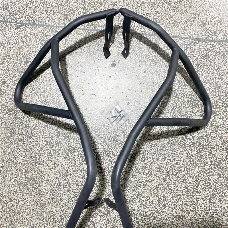 适用碳钢AFR125保险杠前后护杠城市之鹰防摔撞杠HJ125T-27改装件