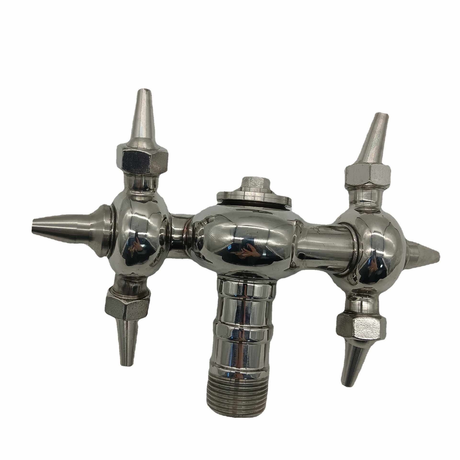 304不锈钢牛角旋转清洗球卫生级牛角洗灌器螺纹式旋转清洗球外丝,五金/工具,机械喷嘴,淘宝优惠券,粉丝福利购,淘宝优惠卷