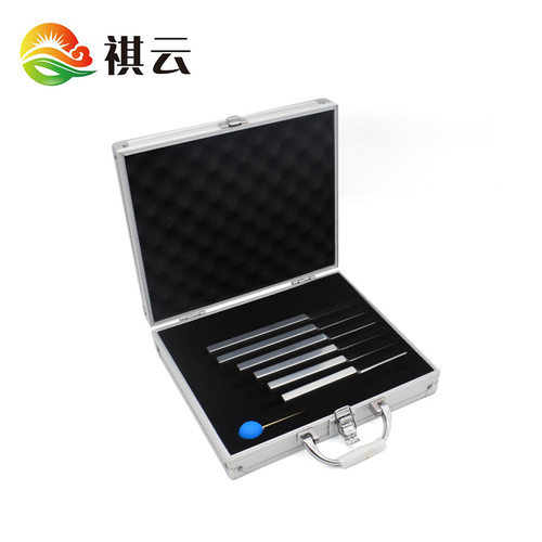 六支铝箱铝合金音叉瑜珈调音音叉套装396HZ417 528 639 741 852HZ