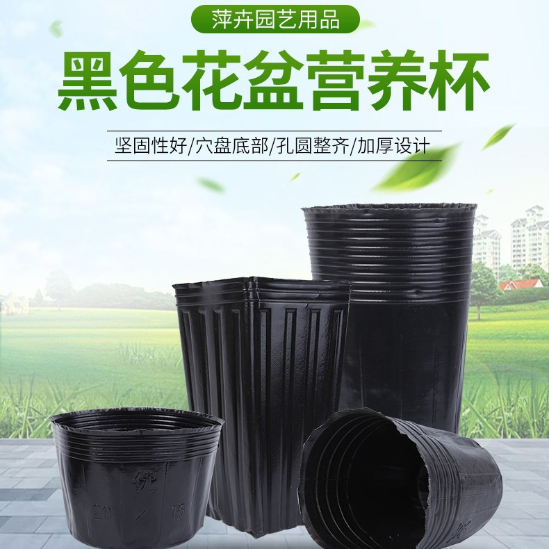 严选加厚款源头厂家批发家庭园艺营养钵塑料简易营养杯育苗营养盆