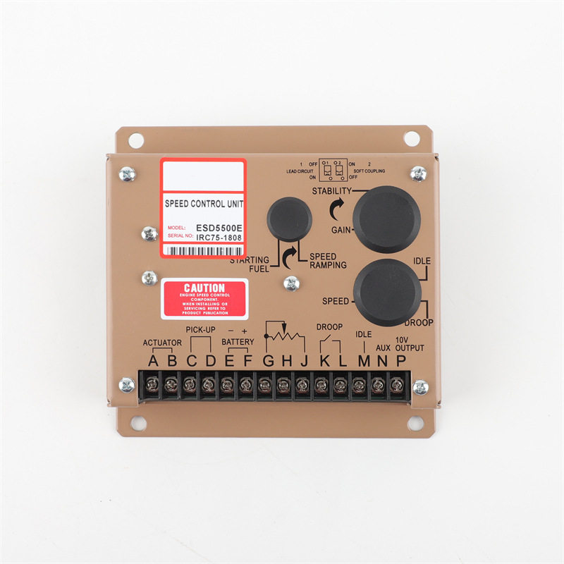 ESD5500E调速板电子调速器缓启动怠速控制器 转速控制器 电调板
