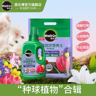 美乐棵种球专用营养土营养液肥料朱顶红风信子百合郁金香球根土