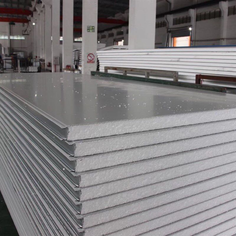 东莞彩钢板泡沫板夹心板活动房围挡板厂房车间隔墙板钢结构阳光房