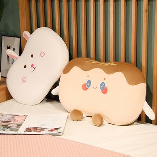 夏日少儿床品搭配枕头 亲肤透气软绵绵卡通慢回弹记忆棉猫肚皮枕