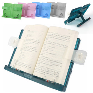 尼德读书架看书架阅读架中小学生课本支架可折叠便携书夹器防近视