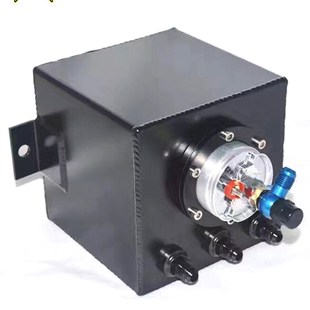 单双孔外置油泵 2L3L副油壶 铝合金油箱油壶 外置044油壶 汽车改装