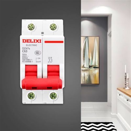 (空开2P63A)空气开关 断路保护器 小型断路器空开 双P