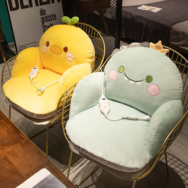 加热坐垫办公室久坐护腰靠垫椅子腰垫椅垫靠背一体电热屁股垫子冬,居家布艺,椅垫,淘宝优惠券,粉丝福利购,淘宝优惠卷